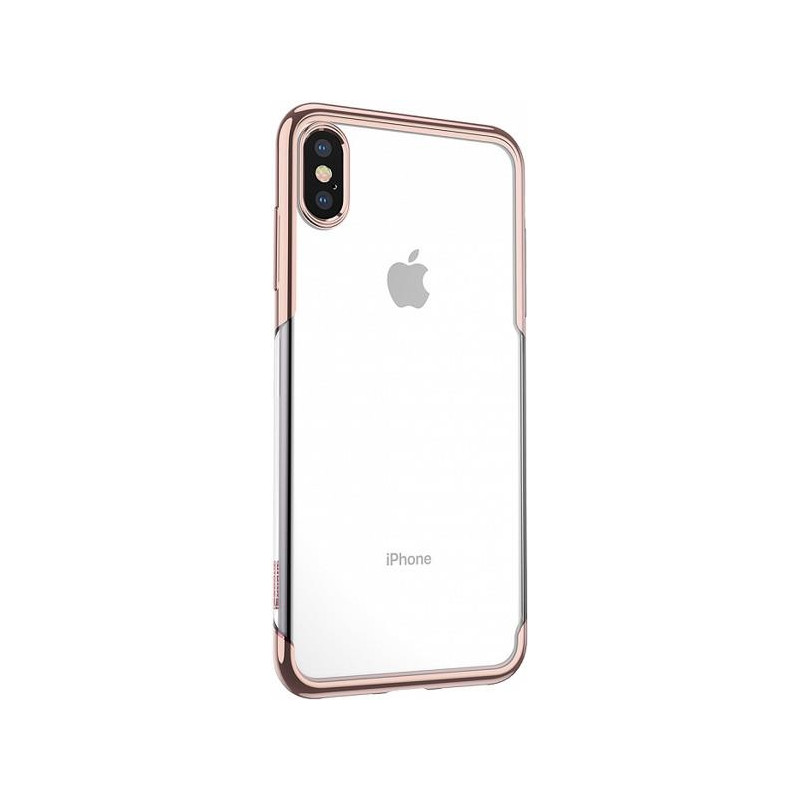 Husa iPhone X/XS  Shining , Baseus Auriu thumb