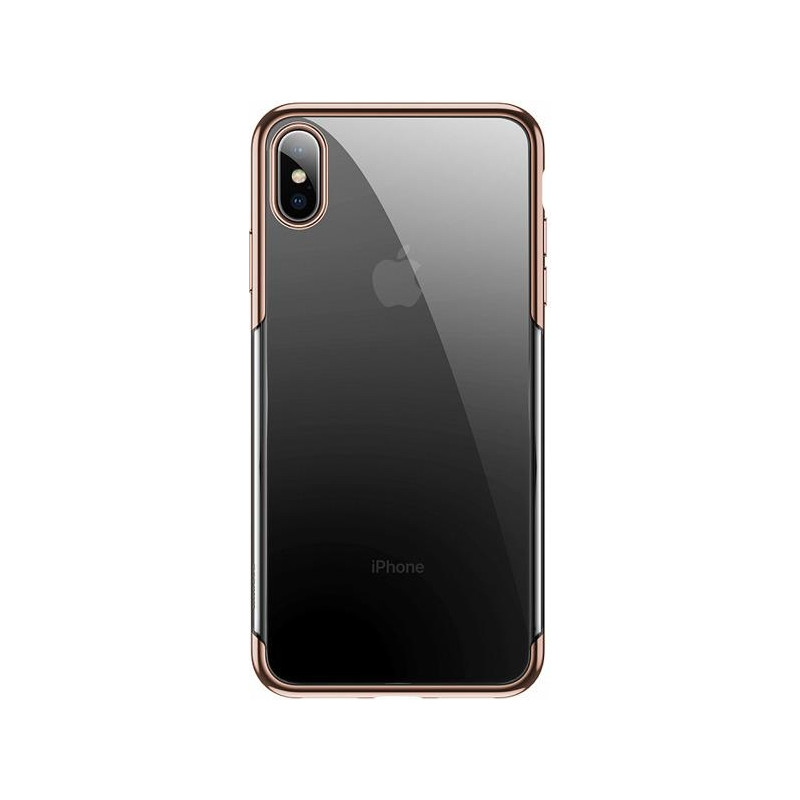 Husa iPhone X/XS  Shining , Baseus Auriu thumb