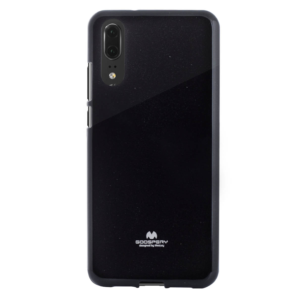 Husa Jelly Huawei P20, Goospery Neagra thumb