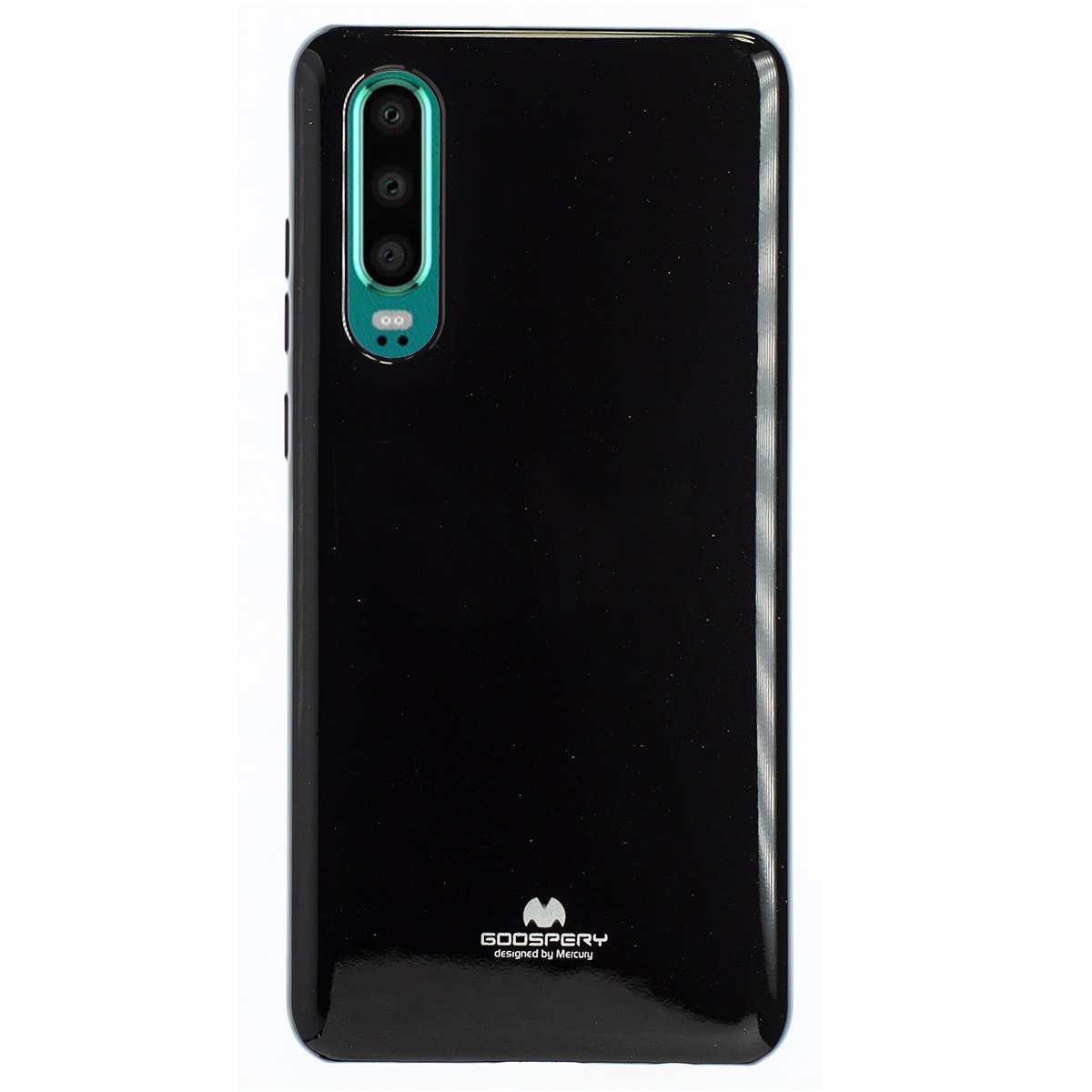 Husa Jelly Huawei P30, Goospery Negru thumb