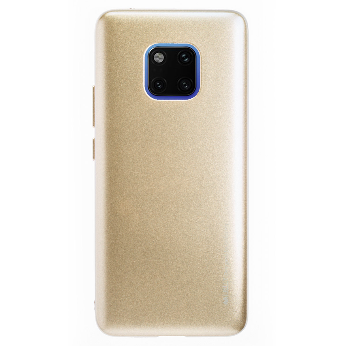 Husa Jelly Metal Huawei Mate 20 Pro Auriu thumb