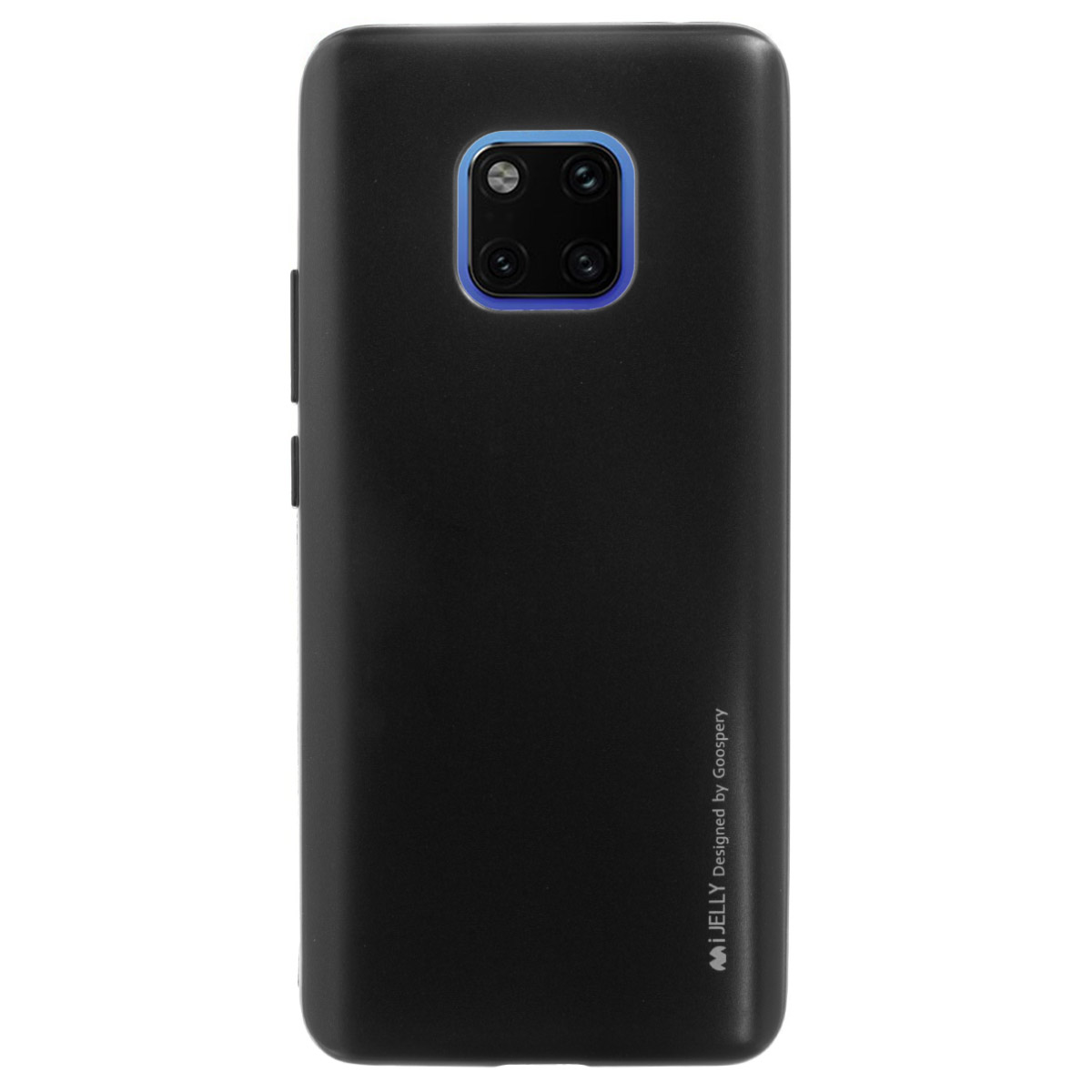 Husa Jelly Metal Huawei Mate 20 Pro, Neagra thumb