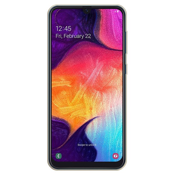 Husa Jelly Samsung Galaxy A50, Goospery Auriu thumb