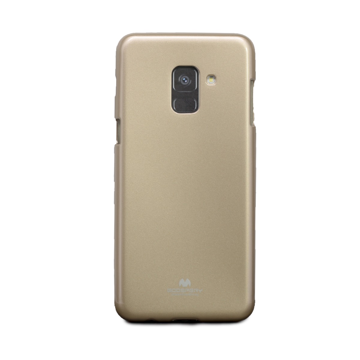 Husa Jelly Samsung Galaxy A8 2018 Auriu Goospery thumb