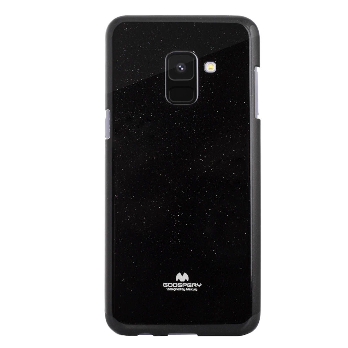 Husa Jelly Samsung Galaxy A8 2018 Negru Goospery thumb