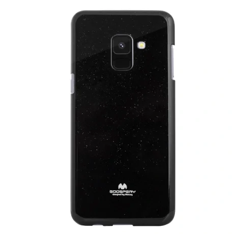 Husa Jelly Samsung Galaxy A8 2018 Negru Goospery