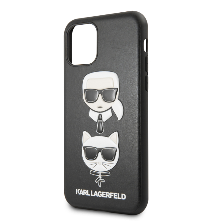 Husa Karl Lagerfeld & Choupette pentru iPhone 11 Pro Max, Negru thumb