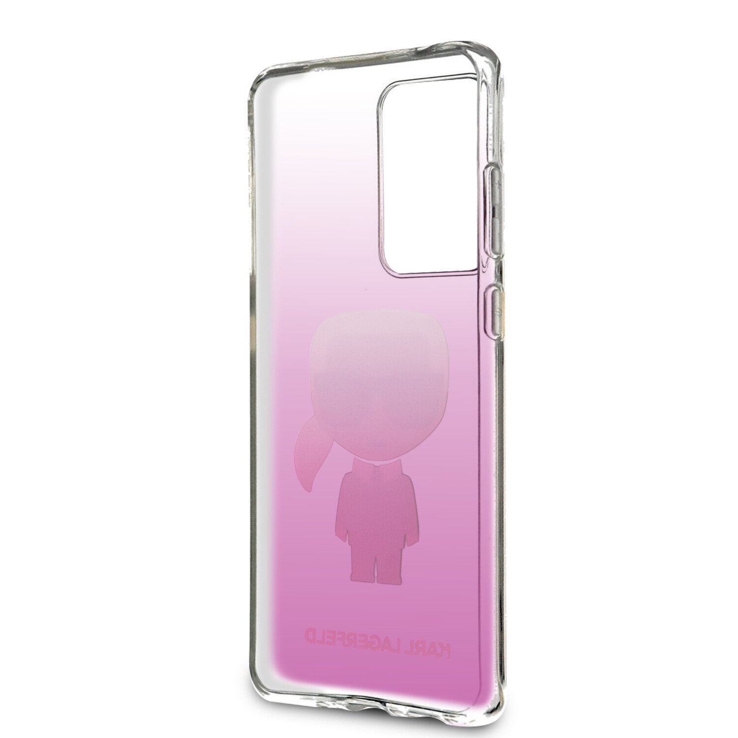 Husa Karl Lagerfeld Degrade Cover pentru Samsung Galaxy S20 Ultra Pink thumb