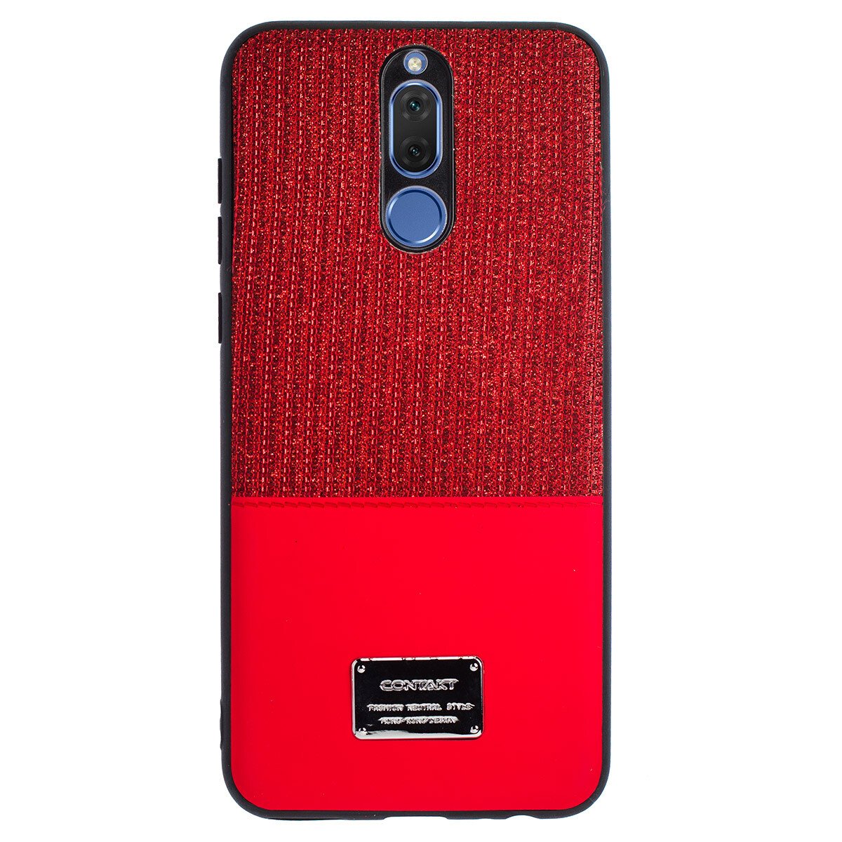 Husa Magnetica Huawei Mate 10 Lite, Rosu Glitter CTK thumb