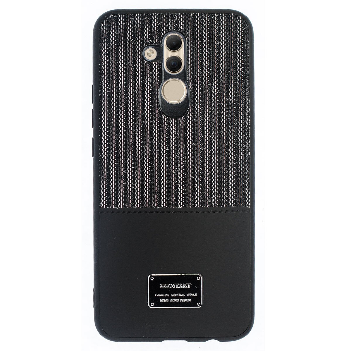 Husa Magnetica Huawei Mate 20 Lite, Negru Glitter CTK thumb