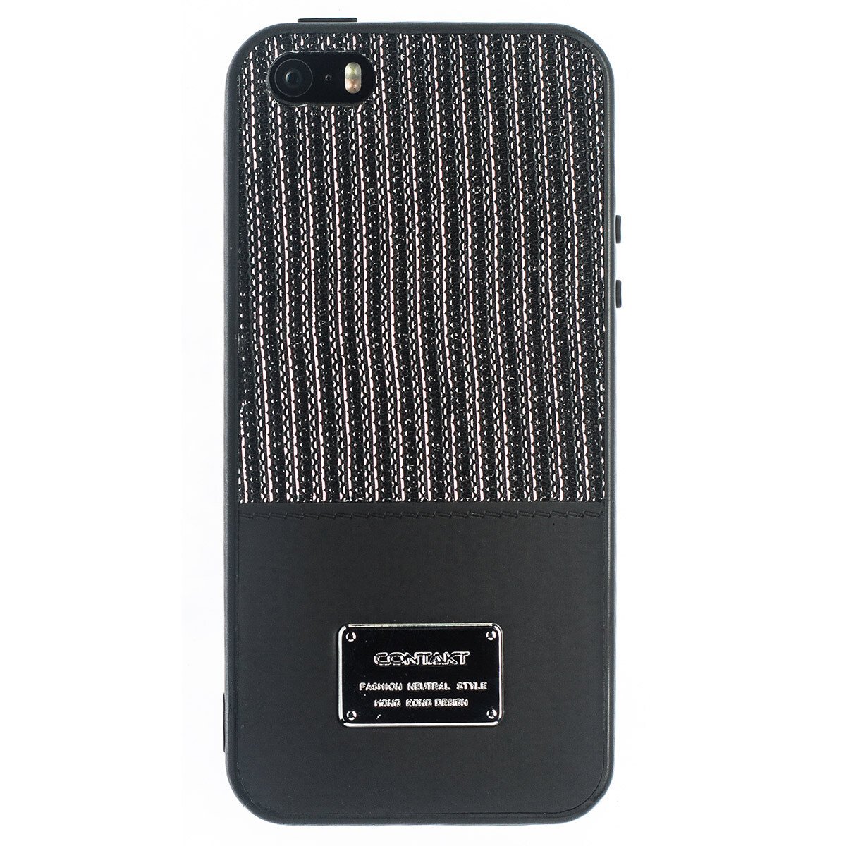 Husa Magnetica iPhone 5/5S, Negru Glitter CTK thumb