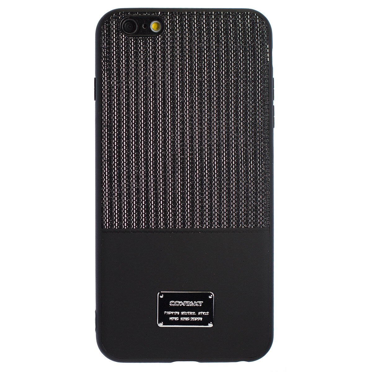 Husa Magnetica iPhone 6 Plus, Negru Glitter CTK thumb