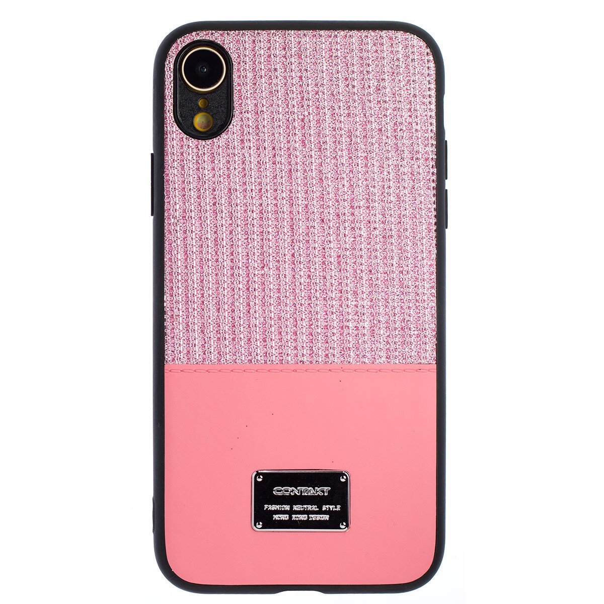 Husa Magnetica iPhone XR, Roz Glitter CTK thumb