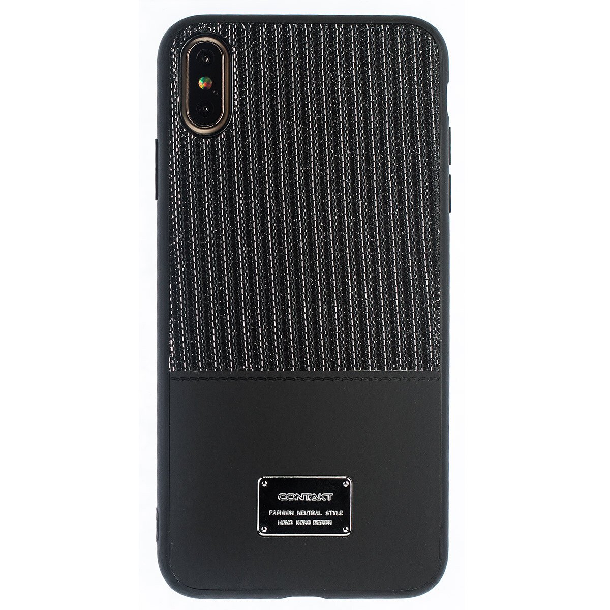 Husa Magnetica iPhone XS Max, Negru Glitter CTK thumb