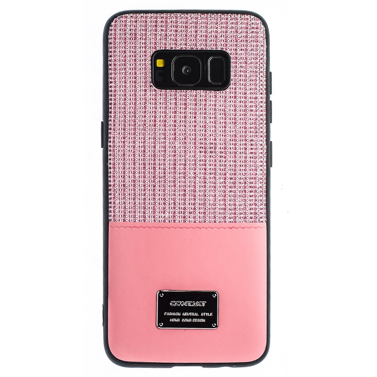 Husa Magnetica Samsung Galaxy S8, Roz Glitter CTK thumb