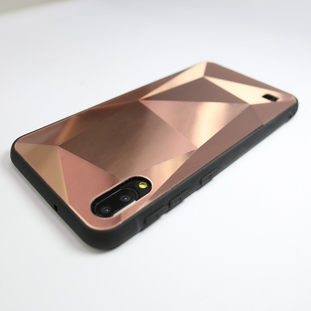 Husa Oglinda Prism Samsung Galaxy A10/M10 Roz Gold thumb