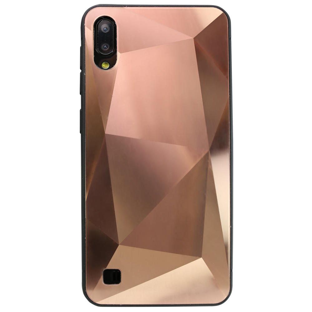 Husa Oglinda Prism Samsung Galaxy A10/M10 Roz Gold thumb