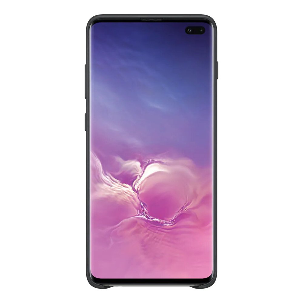 Husa Originala Samsung Galaxy S10 Plus Black Leather Cover  thumb