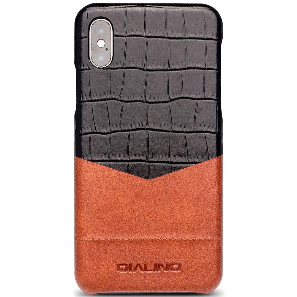 Husa piele iPhone X/Xs 5.8'', Crocodile texture Qialino thumb