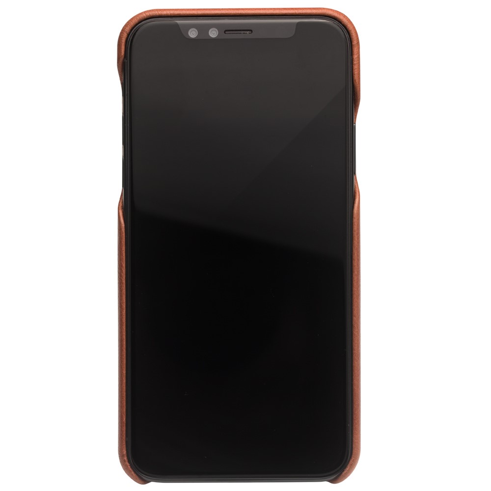 Husa piele iPhone X/Xs 5.8'' Qialino Maro Deschis thumb