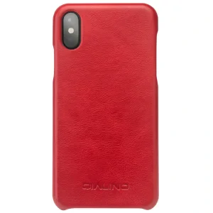 Husa piele iPhone X/Xs 5.8&#039;&#039; Qialino Rosie