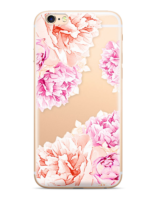 Husa Silicon Huawei P Smart 2019, Flowers 001 thumb