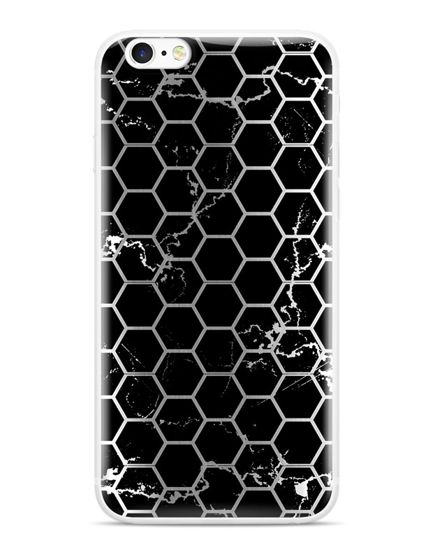 Husa Silicon Huawei P Smart 2019, Honeycomb thumb