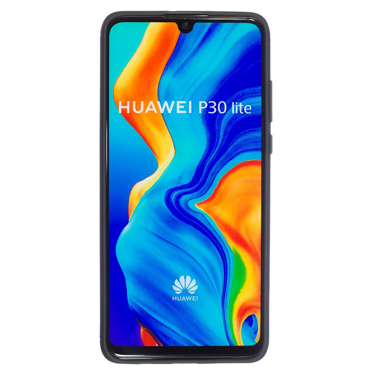 Husa Silicon Huawei P30 Lite, Carbon Negru thumb