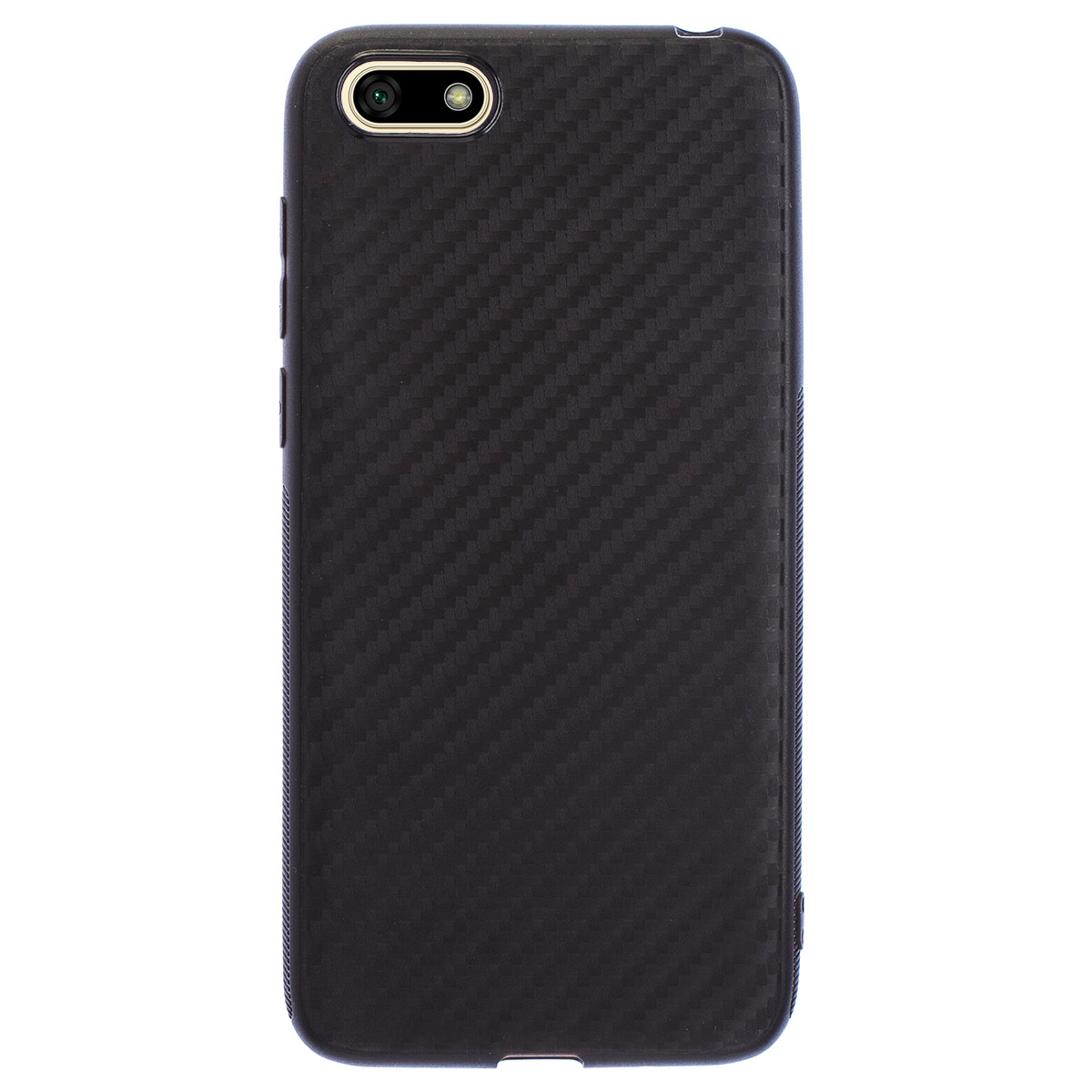 Husa Silicon Huawei Y5 Prime 2018, Negru Carbon thumb