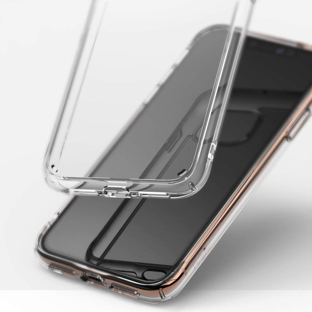 Husa Silicon iPhone 11 Ringke Fusion Transparent thumb