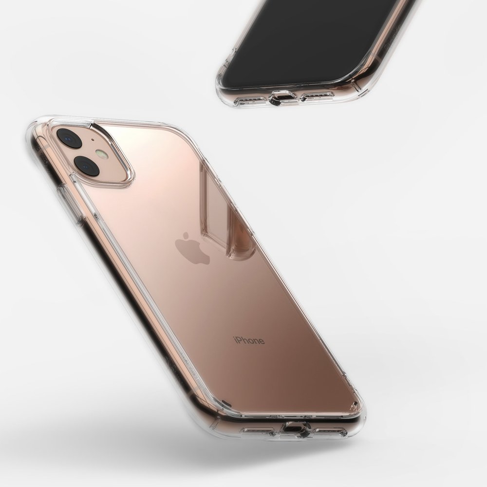 Husa Silicon iPhone 11 Ringke Fusion Transparent thumb