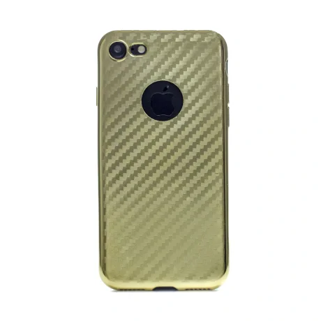 Husa Silicon iPhone 7/8, Auriu