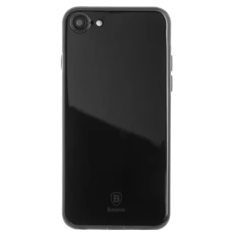 Husa Silicon iPhone 7/8/SE 2, Baseus Neagra