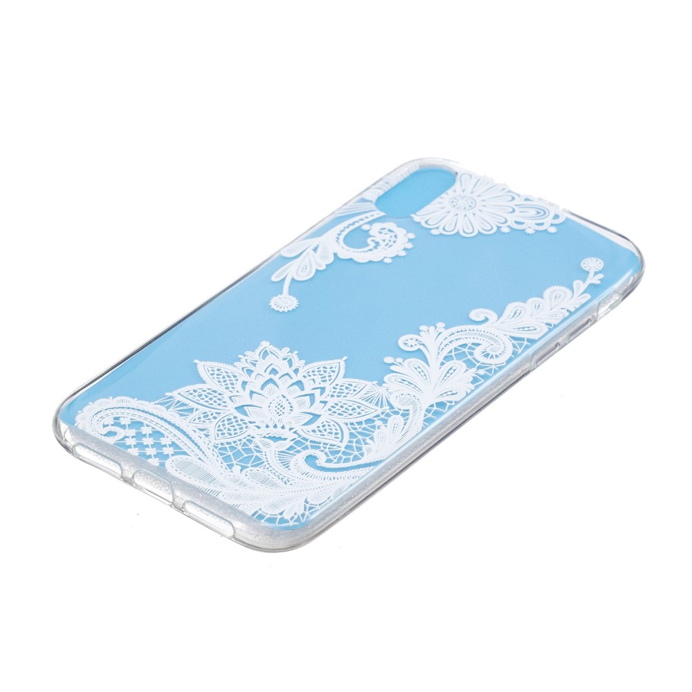 Husa silicon iPhone XR 6.1'', Lace Flower thumb