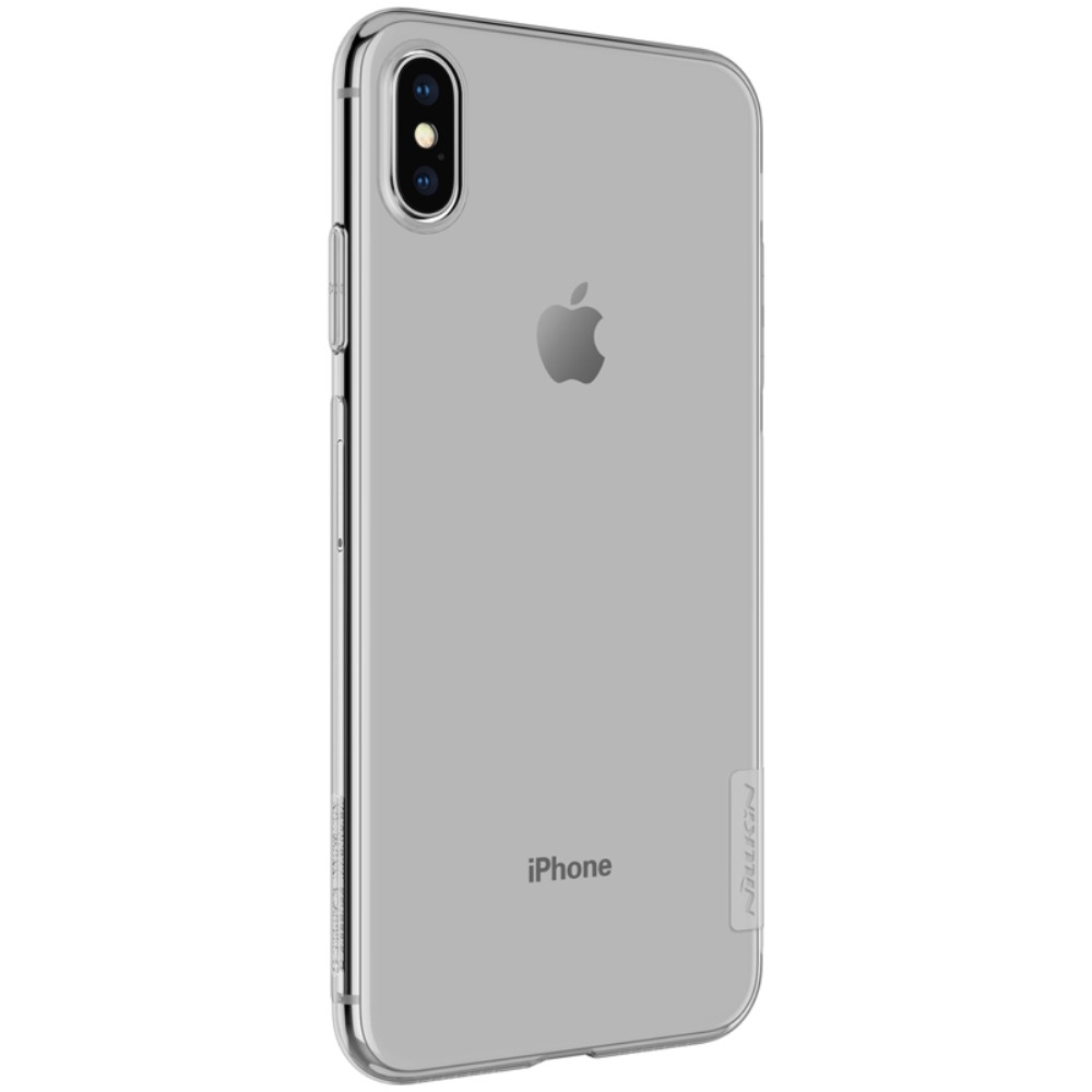 Husa silicon iPhone XS Max 6.5'', Nillkin Nature, Gri thumb