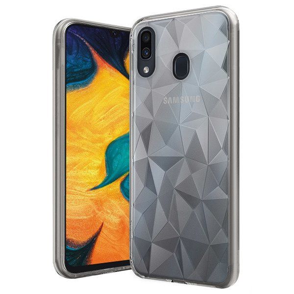 Husa Silicon Prism Samsung Galaxy A30, Transparent thumb