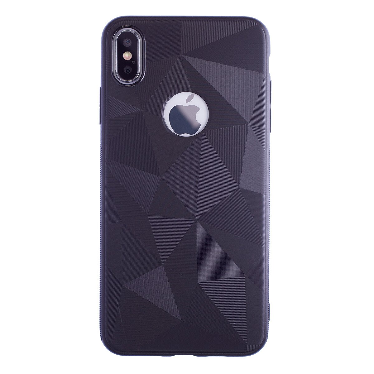 Husa Silicon Prism Slim iPhone XS Max, Negru Diamond thumb