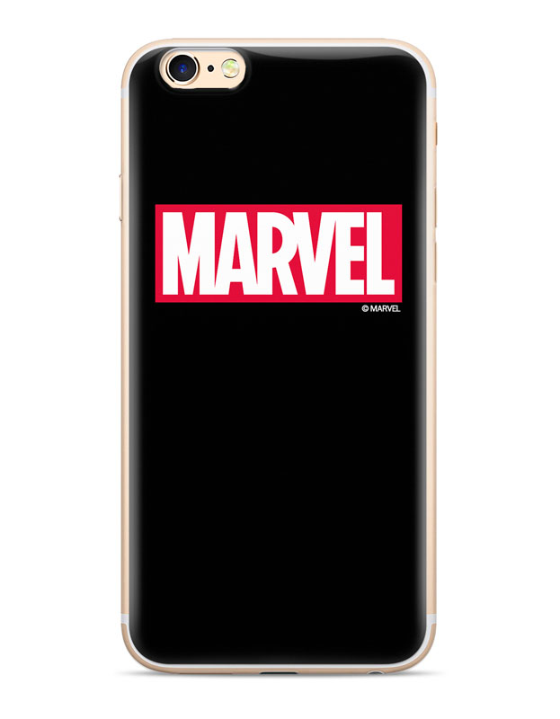 Husa Silicon Samsung Galaxy A40, Marvel 002 Negru thumb