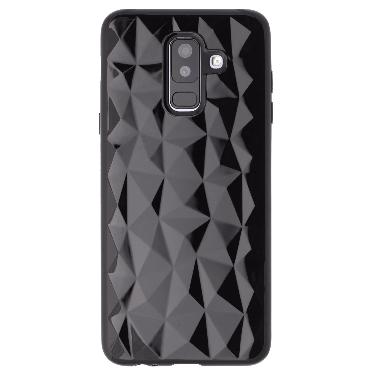 Husa Silicon Samsung Galaxy A6 Plus 2018, Carbon Prism thumb