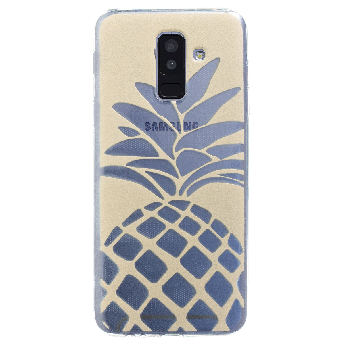 Husa Silicon Samsung Galaxy A6 Plus, Ananas thumb