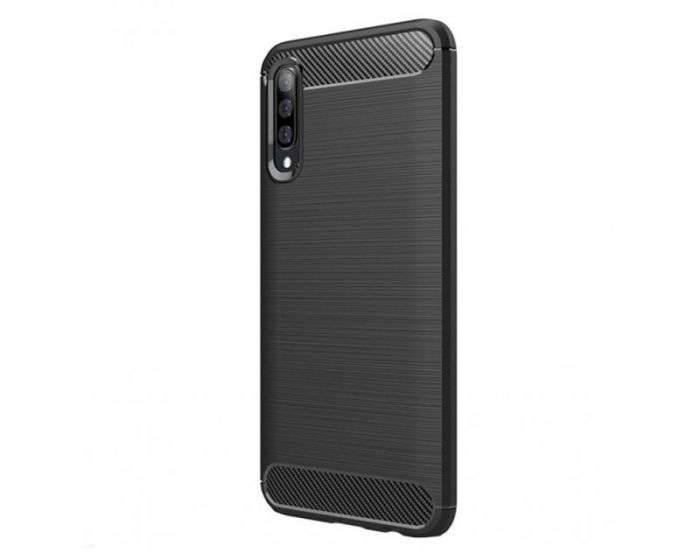 Husa Silicon Samsung Galaxy A70, Carbon thumb