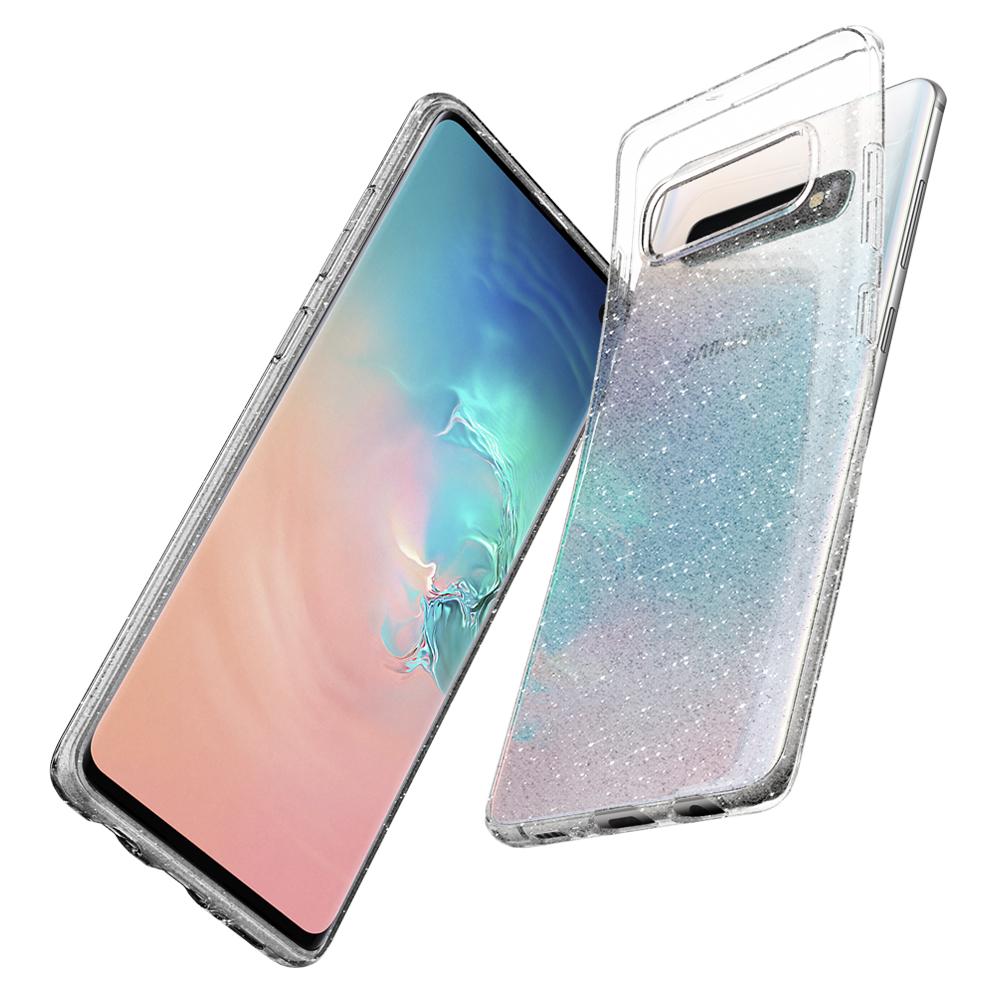 Husa Silicon Samsung Galaxy S10, Liquid Crystal Spigen thumb