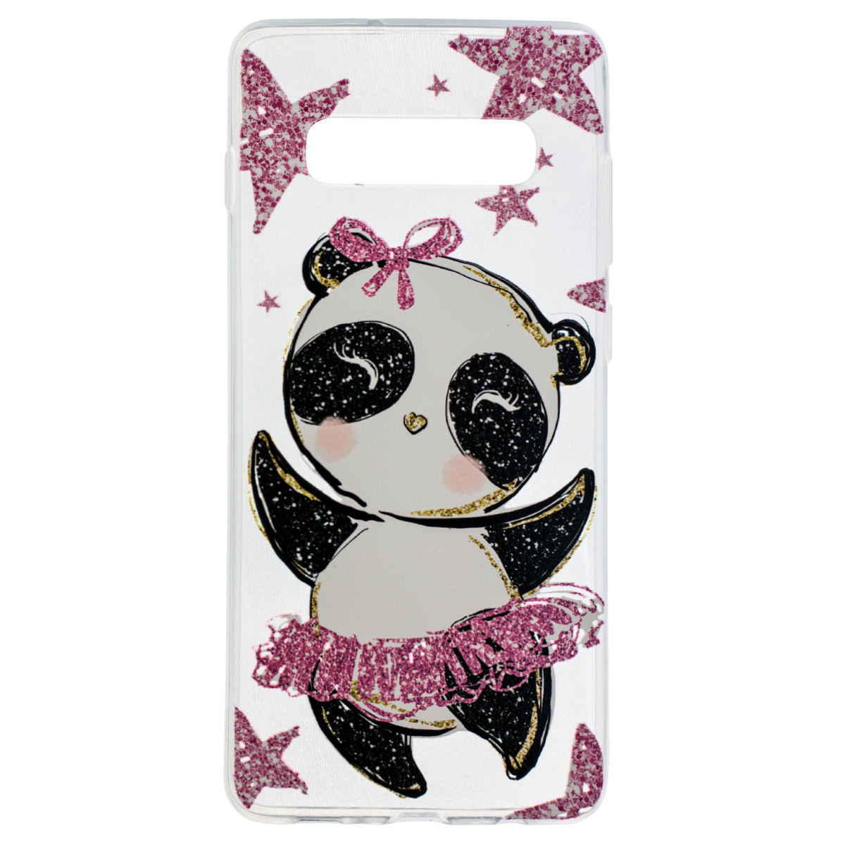 Husa Silicon Samsung Galaxy S10 Plus, Panda thumb