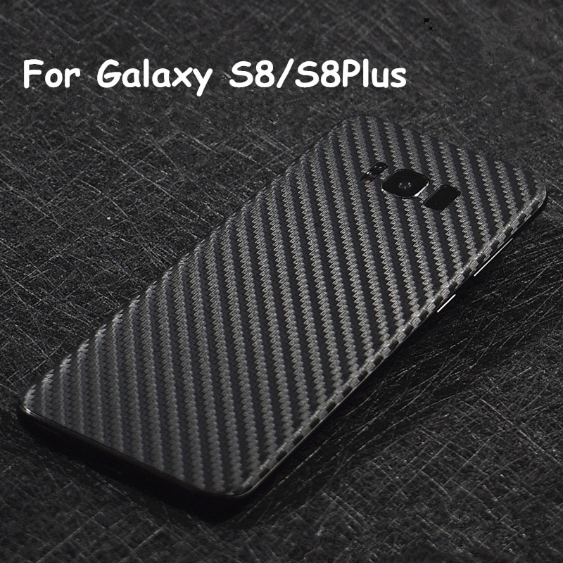 Husa Silicon Samsung Galaxy S8 , Negru Carbon thumb