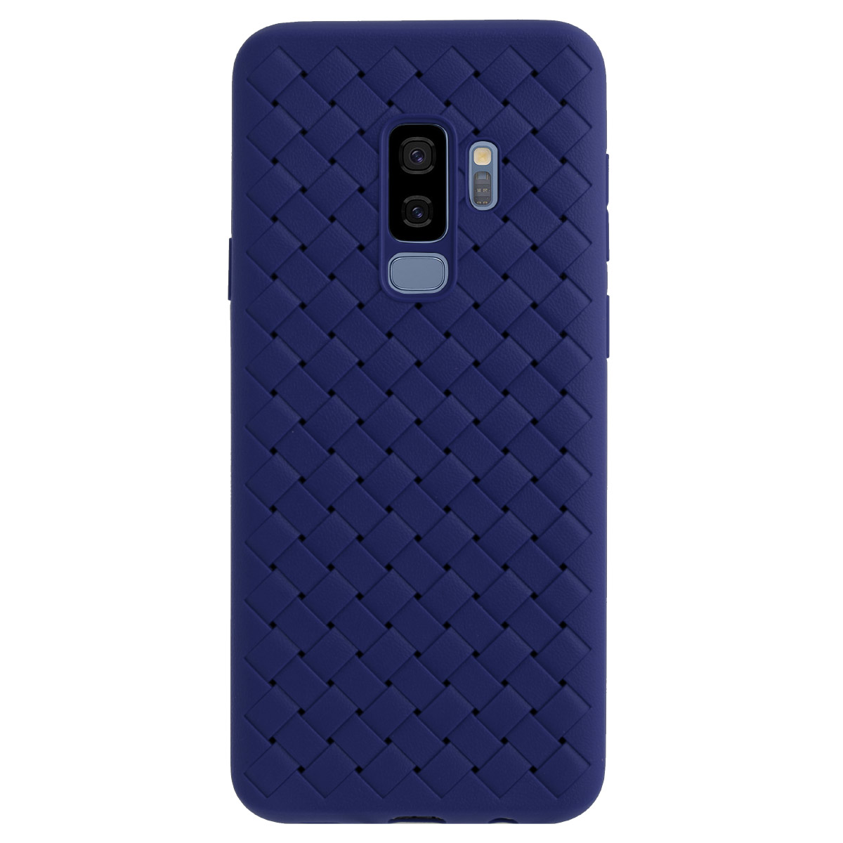 Husa silicon Samsung Galaxy S9 Plus Baseus Weaving Albastru thumb