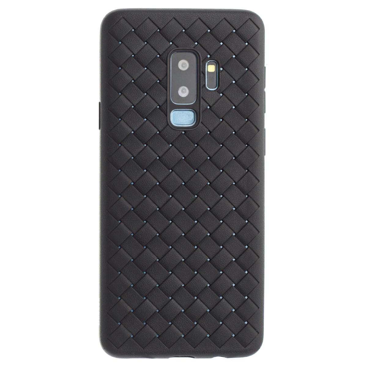 Husa silicon Samsung Galaxy S9 Plus Baseus Weaving Neagra thumb