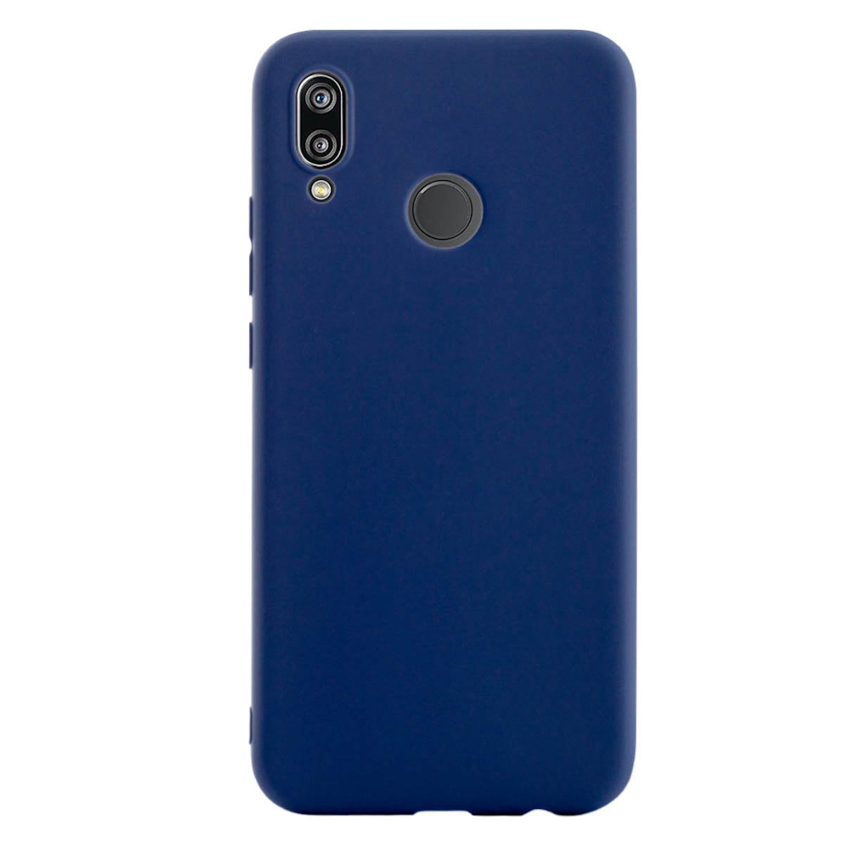 Husa silicon slim Huawei P20 Lite, Contakt Albastru mat thumb