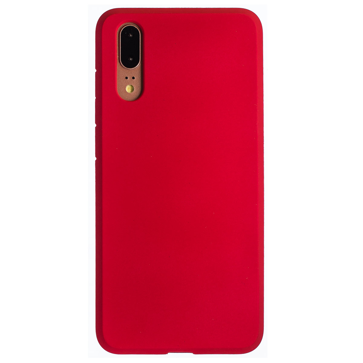 Husa Silicon Slim Huawei P20, Rosu thumb