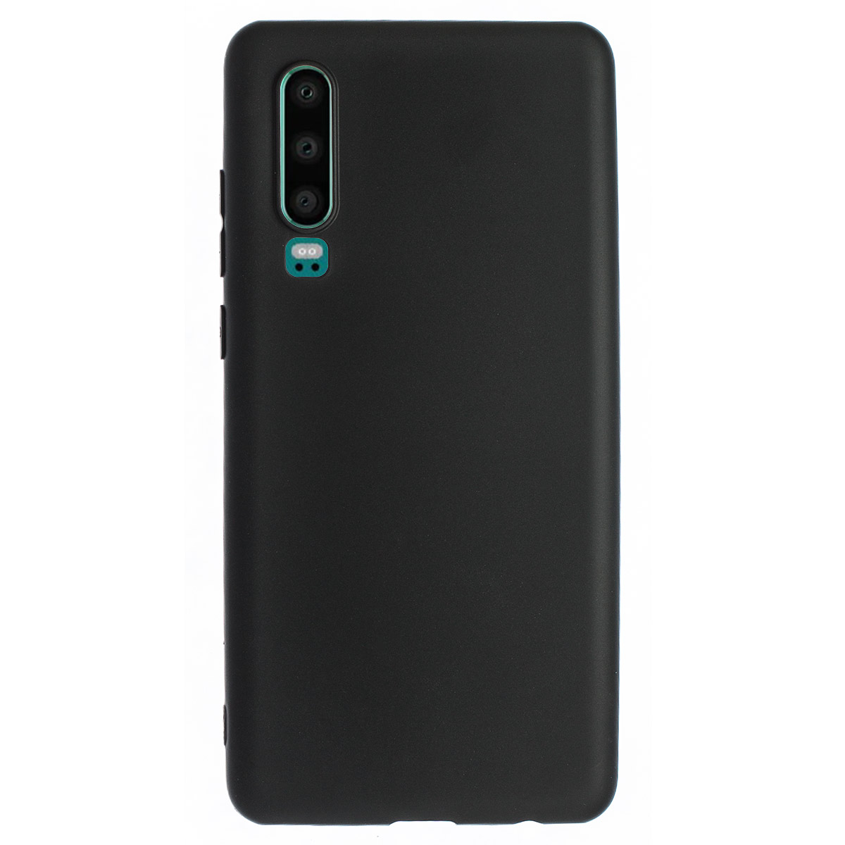 Husa Silicon Slim Huawei P30, Negru Mat thumb