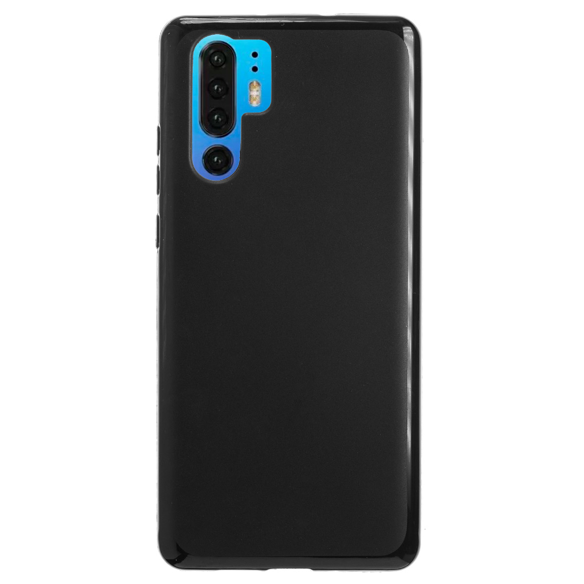 Husa Silicon Slim Huawei P30 Pro, Negru Mat thumb